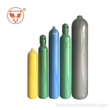 Empty refill seamless 40 liter oxygen cylinder